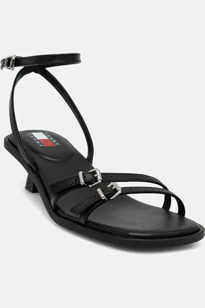 Tommy Hilfiger Kožené sandály THE NOHO SANDAL barva, EN0EN02779