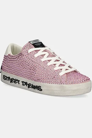 Crime london Kožené sneakers boty DISTRESSED barva, 21009AA7