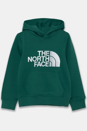The North Face Dětská mikina DREW PEAK P/O HOODIE barva, s kapucí, s aplikací, NF0A89HHNL11