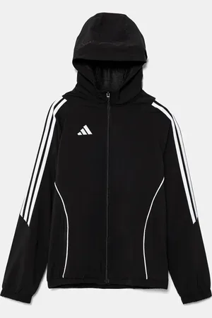 adidas Dětská mikina barva, s kapucí, s aplikací, IM8798
