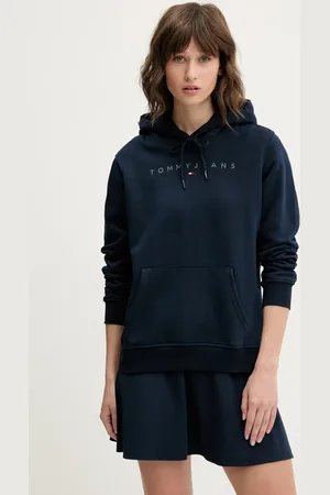 Tommy Hilfiger Mikina dámská, barva, s kapucí, s aplikací, DW0DW20304