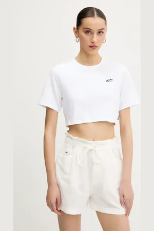 Vans Bavlněné tričko dámské, barva, VN000P5VWHT1