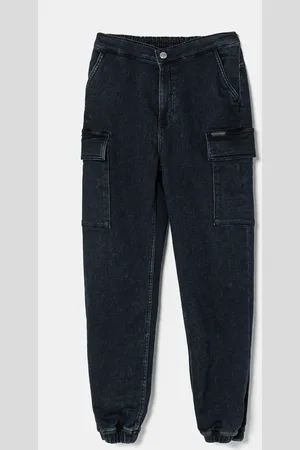 Calvin Klein Dětské rifle DENIM JOGGER IB0IB02408