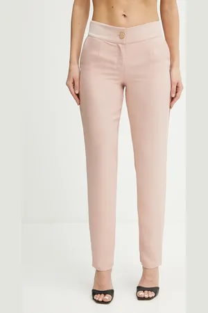 Guess Kalhoty VITTORIA dámské, barva, střih cigarette, medium waist, 5GGB11 7300A