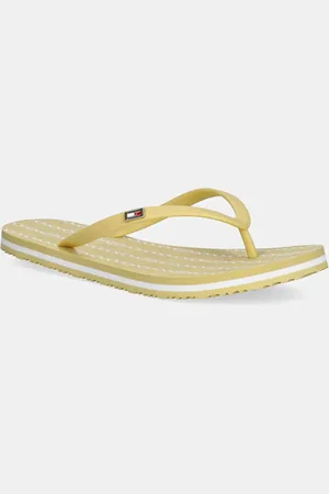Tommy Hilfiger Žabky HILFIGER STRAP BEACH SANDAL dámské, barva, na plochém podpatku, FW0FW08518