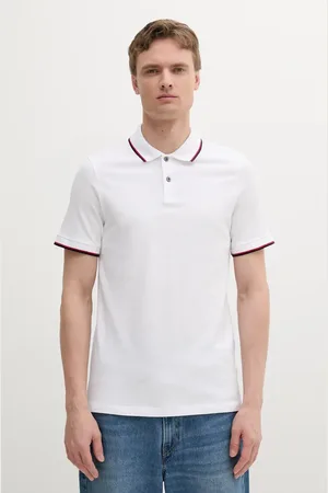 Armani Exchange Bavlněné polo tričko barva, 8NZF75 Z8M5Z
