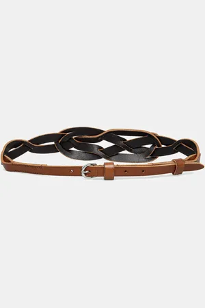 Max Mara Kožený pásek dámský, barva, 2515501055600