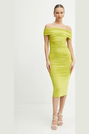 Guess Šaty ALVA barva, maxi, přiléhavé, 5GGK39 6259A