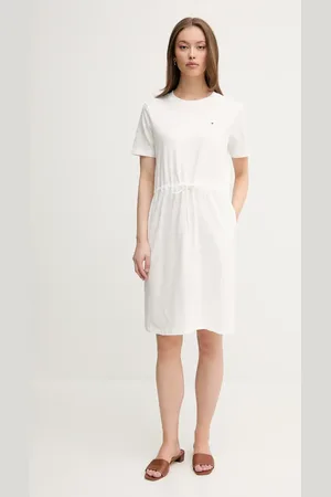 Tommy Hilfiger Bavlněné šaty barva, mini, WW0WW45529