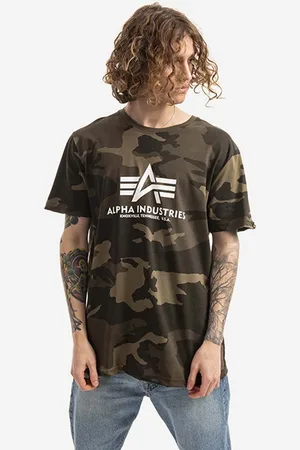 Alpha Industries Tričko Basic barva, 100501C.239-green