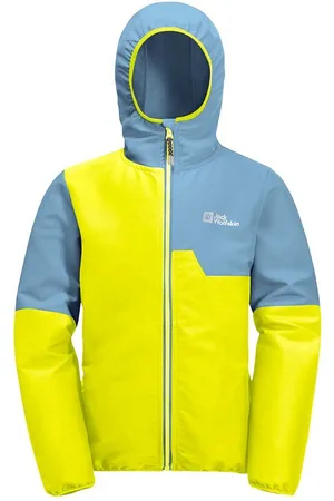 Jack Wolfskin Dětská nepromokavá bunda TURBULENCE barva
