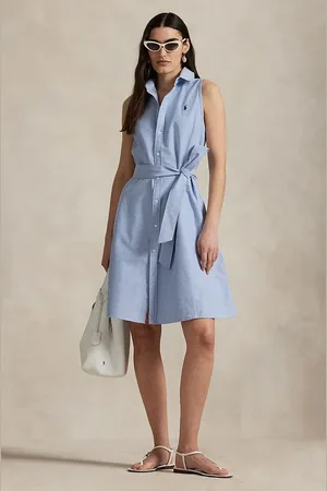Ralph Lauren Bavlněné šaty barva, mini, 211906437