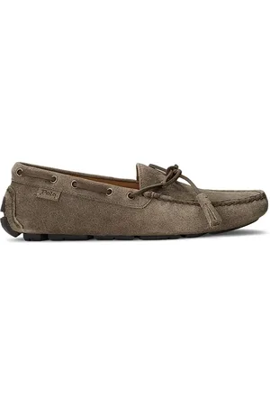 Ralph Lauren Semišové mokasíny Anders Tie pánské, barva, 803916580001