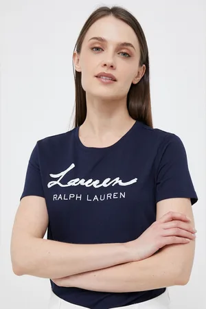 Ralph Lauren Tričko tmavomodrá barva