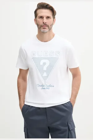 Guess Bavlněné tričko pánské, barva, s potiskem, M5GI29 KBW41