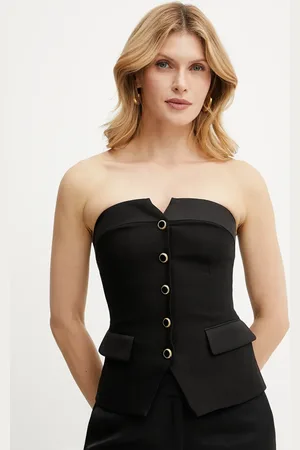 Guess Top VITTORIA dámský, barva, odkrytá záda, 5GGH07 7300A