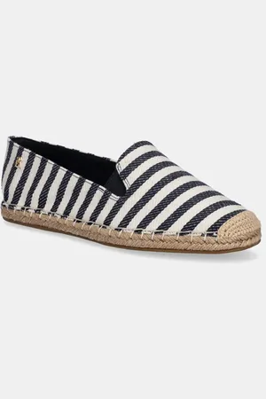 Tommy Hilfiger Espadrilky NAUTICAL STRIPE ESPADRILLE tmavomodrá barva, FW0FW08653