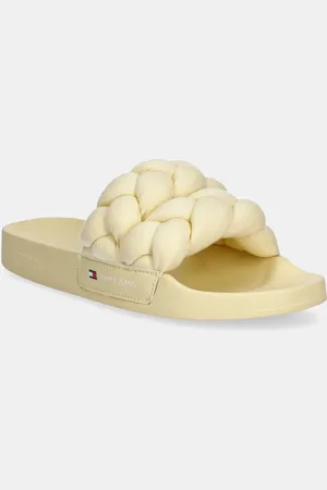 Tommy Hilfiger Pantofle BRAIDED SLIDE dámské, barva, EN0EN02764