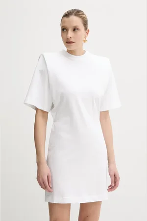 Pinko Bavlněné šaty barva, mini, 105220 A2M2