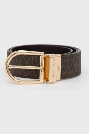 Michael Kors Oboustranný kožený pásek dámský, barva