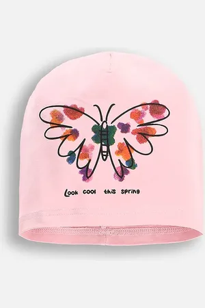 COCCODRILLO Čepice barva, z tenké pleteniny, ACCESSORIES SPRING GIRL