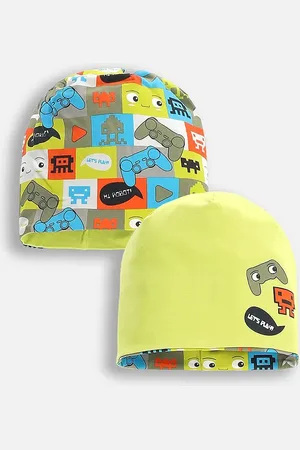 COCCODRILLO Čepice více barev, z tenké pleteniny, ACCESSORIES SPRING BOY