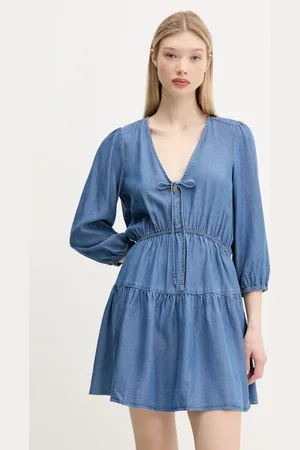 Tommy Hilfiger Šaty barva, mini, DW0DW20612