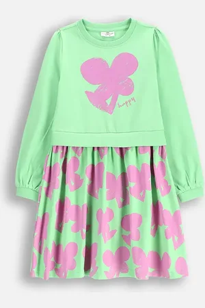 COCCODRILLO Šaty barva, midi, MAXITROPIC GIRL KIDS
