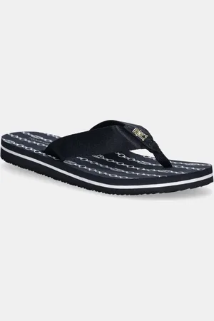 Tommy Hilfiger Žabky TH CHAIN PRINT BEACH SANDAL dámské, barva, na plochém podpatku, FW0FW08514