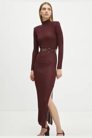 Elisabetta Franchi Šaty černá barva, maxi, AM26S47E2