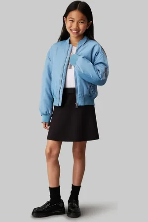 Calvin Klein Dětská sukně barva, mini, pouzdrová, IG0IG02784