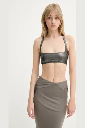 Rick Owens Top dámský, barva, LI01E4100GVIL