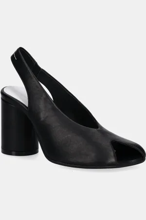 Maison Margiela Kožené sandály barva, S66WP0104