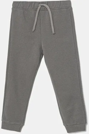Benetton Dětské bavlněné tepláky barva, 3J68GF027