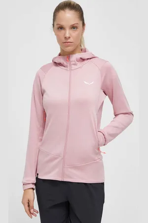 Salewa Sportovní mikina Puez Polarlite barva, s kapucí