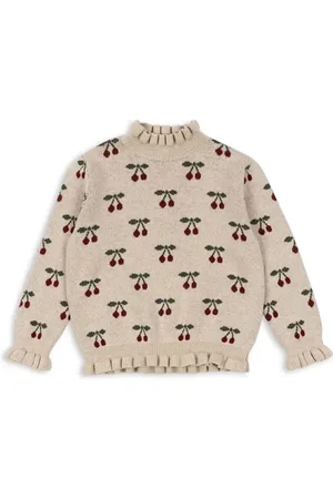 Konges Sløjd Dětský svetr s příměsí kašmíru SIKA SWEATER barva, KS102098