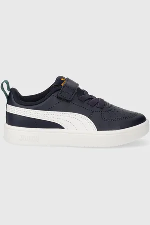 PUMA Dětské sneakers boty Rickie černá barva