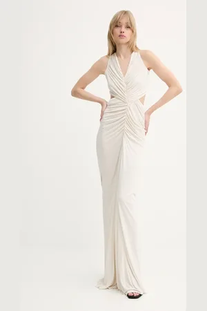 Rick Owens Šaty barva, maxi, přiléhavé, LI01E4500RV