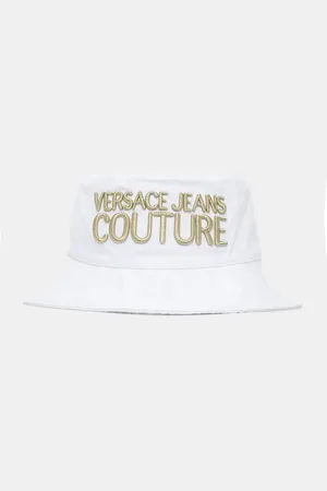 VERSACE Bavlněný klobouk dámská, barva, 78HAZK04 ZG365