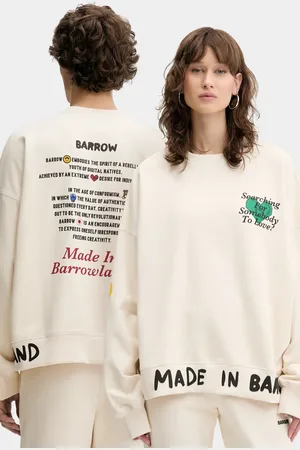 BARROW Bavlněná mikina barva, s potiskem, S5BWUASW059