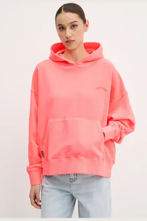 Superdry Bavlněná mikina dámská, barva, s kapucí, hladká, W2012281A-9SD