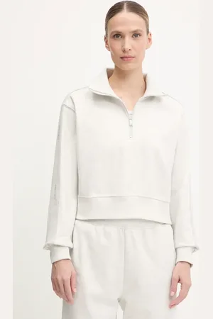 Calvin Klein Mikina dámská, barva, melanžová, LVGWS5W312