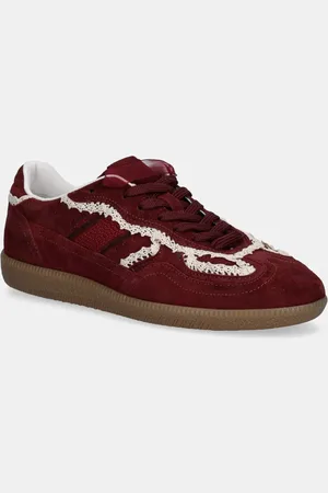 ALOHAS Semišové sneakers boty Tb.490 vínová barva, S100823-03