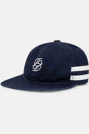 Drôle de Monsieur Bavlněná baseballová čepice La Casquette D Miroir tmavomodrá barva, s aplikací, G-CP169-CO138-DNY
