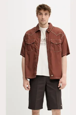Dickies Košile pánská, barva, relaxed, s klasickým límcem, DK0A4Z7MK471