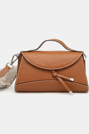 Gianni chiarini Kožená kabelka MARGOT barva, BS.11411.GRN.NABCL
