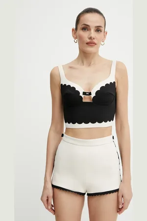 Elisabetta Franchi Halenka dámská, barva, vzorovaná, TO01952E2