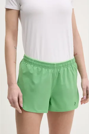 Peak Performance Sportovní šortky Trail Light dámské, barva, high waist, G80231