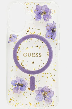 Guess Obal na telefon iPhone 16 barva, GUHMP16SRBFGFGMU
