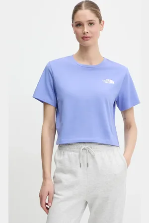 The North Face Tričko Simple Dome Cropped Slim dámské, barva, NF0A87U40YI1
